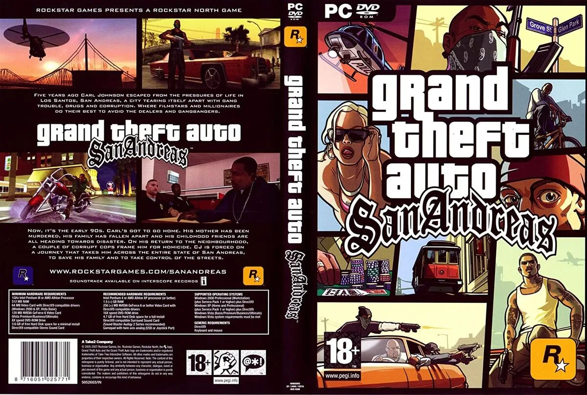 Grand Theft Auto: San Andreas (2004)