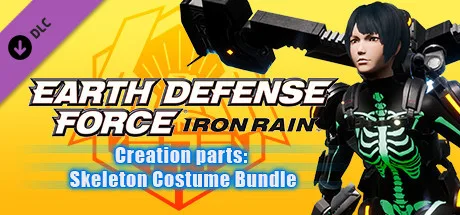 EARTH DEFENSE FORCE: IRON RAIN - Creation parts: Skeleton Costume Bundle (DLC)
