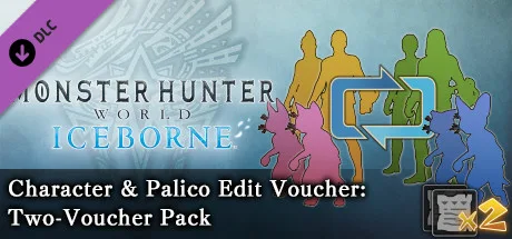 Monster Hunter: World - Character & Palico Edit Voucher: Two-Voucher Pack (DLC)