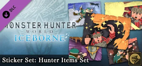 Monster Hunter: World - Sticker Set: Hunter Items Set (DLC)