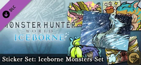 Monster Hunter World: Iceborne - MHW:I Sticker Set: Iceborne Monsters Set (DLC)