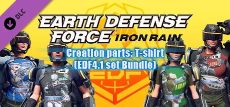 EARTH DEFENSE FORCE: IRON RAIN - Creation parts: T-shirt(EDF4.1 set Bundle) (DLC)