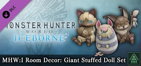 Monster Hunter World: Iceborne - MHW:I Room Decor: Giant Stuffed Doll Set (DLC)