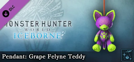 Monster Hunter World: Iceborne - Pendant: Grape Felyne Teddy (DLC)