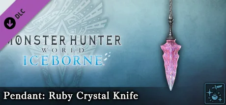Monster Hunter World: Iceborne - Pendant: Ruby Crystal Knife (DLC)