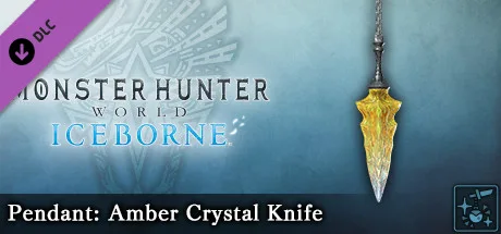 Monster Hunter World: Iceborne - Pendant: Amber Crystal Knife (DLC)
