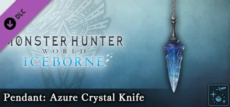Monster Hunter World: Iceborne - Pendant: Azure Crystal Knife (DLC)
