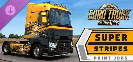 Euro Truck Simulator 2 - Super Stripes Paint Jobs Pack (DLC)