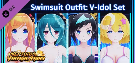Neptunia Virtual Stars - Swimsuit Outfit: V-Idol Set (DLC)