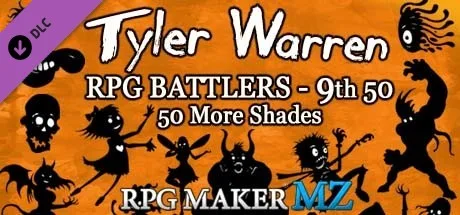 RPG Maker MZ - Tyler Warren RPG Battlers 9th 50 - 50 More Shades (DLC)