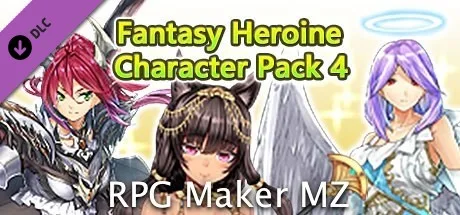 RPG Maker MZ - Fantasy Heroine Character Pack 4 (DLC)