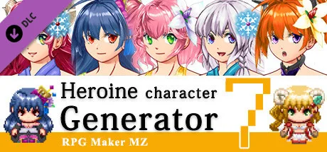 RPG Maker MZ - Heroine Character Generator 7 for MZ (DLC)