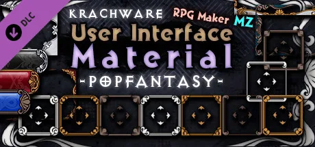 RPG Maker MZ - Krachware User Interface Material POPFANTASY (DLC)