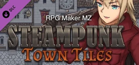 RPG Maker MZ - Steampunk Town Tiles (DLC)