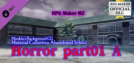 RPG Maker MZ - Minikle's Background CG Material Collection Abandoned School  Horror part01 A (DLC)