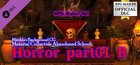 RPG Maker MZ - Minikle's Background CG Material Collection Abandoned School  Horror part01 B (DLC)