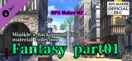 RPG Maker MZ - Minikle's Background CG Material Collection Fantasy part01 (DLC)