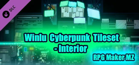 RPG Maker MZ - Winlu Cyberpunk Tileset - Interior (DLC)