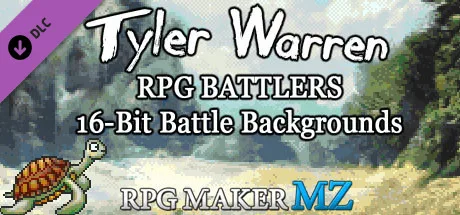 RPG Maker MZ - Tyler Warren RPG Battlers - 16 Bit Battle Backgrounds (DLC)