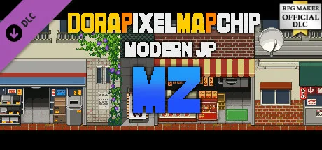 RPG Maker MZ - DorapixelMapChips - Modern JP (DLC)