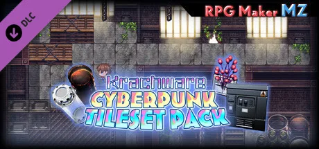 RPG Maker MZ - Krachware Cyberpunk Tileset Pack (DLC)