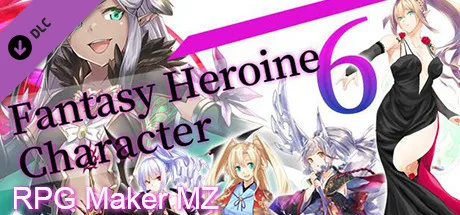 RPG Maker MZ - Fantasy Heroine Character Pack 6 (DLC)