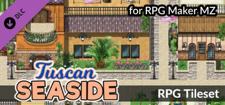 RPG Maker MZ - KR Tuscan Seaside Tiles (DLC)