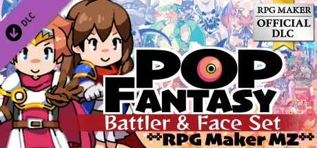 RPG Maker MZ - Pop Fantasy Battler and Face Set (DLC)