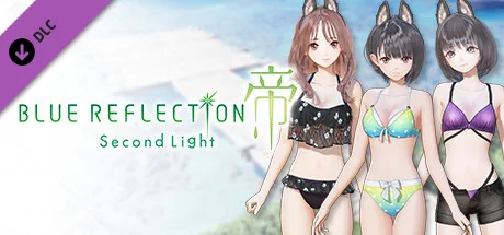 BLUE REFLECTION: Second Light - Rena, Hinako & Uta Costumes - Beachside Puppies (DLC)