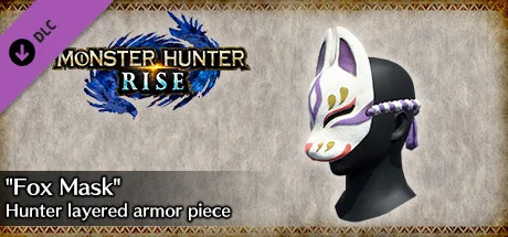 MONSTER HUNTER RISE - "Fox Mask" Hunter layered armor piece (DLC)