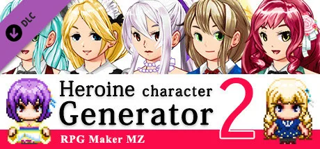 RPG Maker MZ - Heroine Character Generator 2 for MZ (DLC)