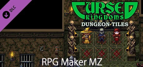 RPG Maker MZ - Cursed Kingdoms Dungeon Tiles (DLC)