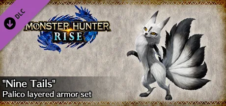 MONSTER HUNTER RISE - "Nine Tails" Palico layered armor set (DLC)