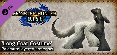 MONSTER HUNTER RISE - "Long Coat Costume" Palamute layered armor set (DLC)