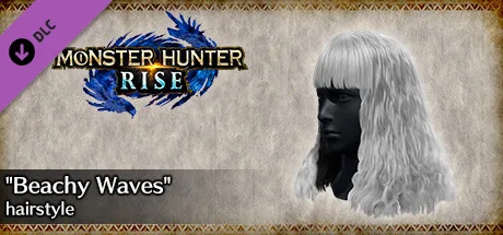 MONSTER HUNTER RISE - "Beachy Waves" hairstyle (DLC)
