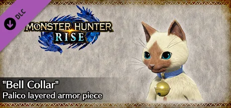 MONSTER HUNTER RISE - "Bell Collar" Palico layered armor piece (DLC)
