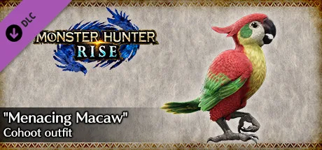 MONSTER HUNTER RISE - "Menacing Macaw" Cohoot outfit (DLC)