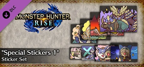MONSTER HUNTER RISE - "Special Stickers 1" Sticker set (DLC)