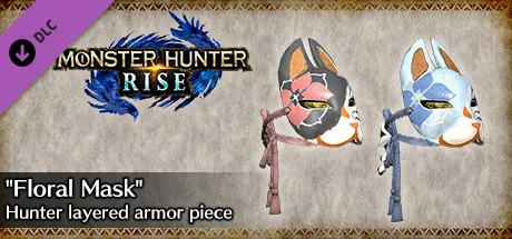 MONSTER HUNTER RISE - "Floral Mask" Hunter layered armor piece (DLC)