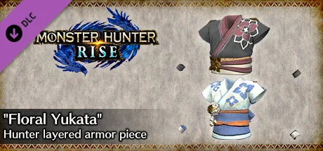 MONSTER HUNTER RISE - "Floral Yukata" Hunter layered armor piece (DLC)