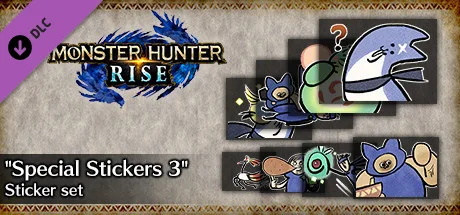 MONSTER HUNTER RISE - "Special Stickers 3" Sticker set (DLC)