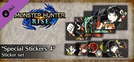 MONSTER HUNTER RISE - "Special Stickers 4" Sticker set (DLC)