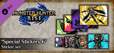 MONSTER HUNTER RISE - "Special Stickers 6" Sticker set (DLC)