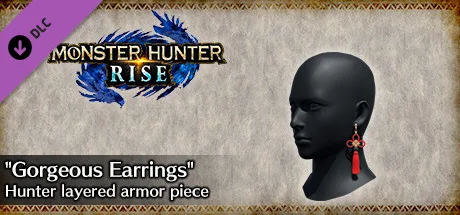 MONSTER HUNTER RISE - "Gorgeous Earrings" Hunter layered armor piece (DLC)