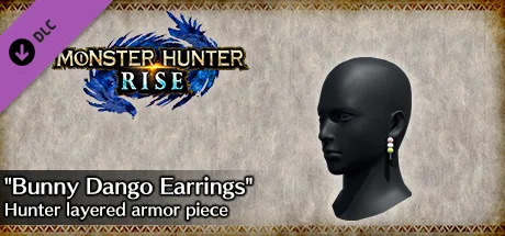MONSTER HUNTER RISE - "Bunny Dango Earrings" Hunter layered armor piece (DLC)
