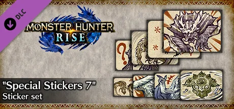 MONSTER HUNTER RISE - "Special Stickers 7" sticker set (DLC)