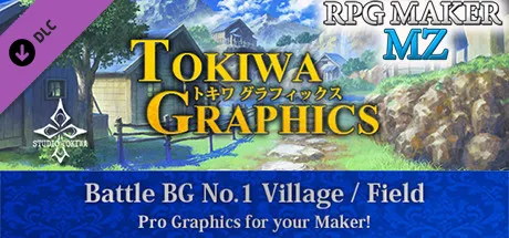 RPG Maker MZ -  TOKIWA GRAPHICS Battle BG No.1 Village/Field (DLC)