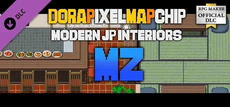 RPG Maker MZ - DorapixelMapChips - Modern JP Interiors (DLC)