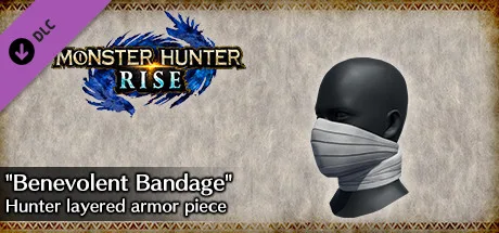 Monster Hunter Rise - "Benevolent Bandage" Hunter layered armor piece (DLC)