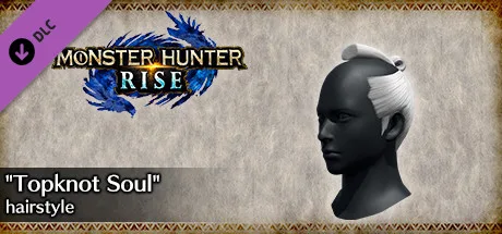 Monster Hunter Rise - "Topknot Soul" hairstyle (DLC)